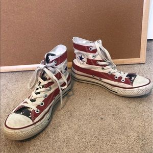 American flag converse
